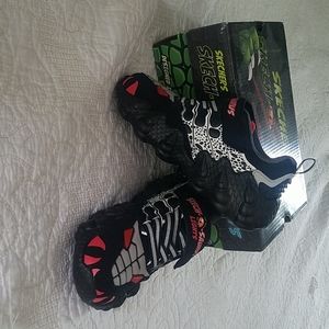 Sketchers Skech-Sauras Lights Tennis Shoes